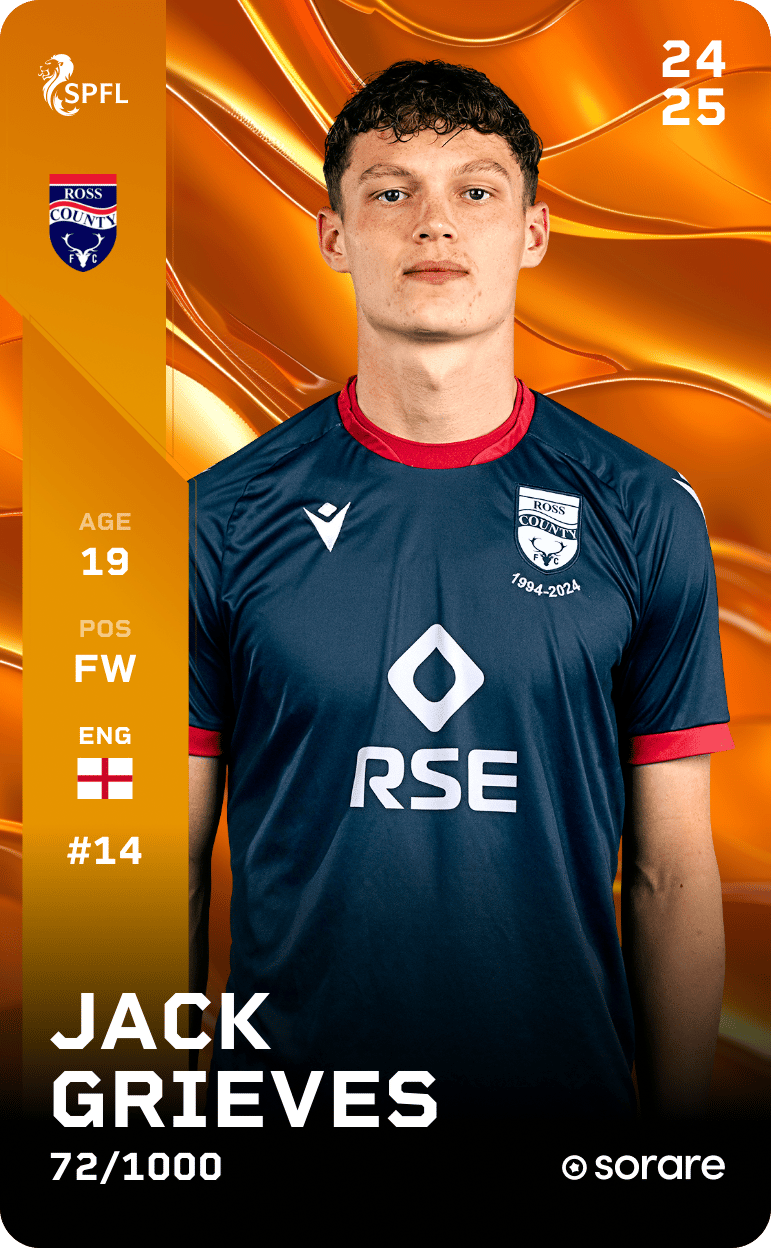 Jack Grieves 2024-25 • Limited 72/1000