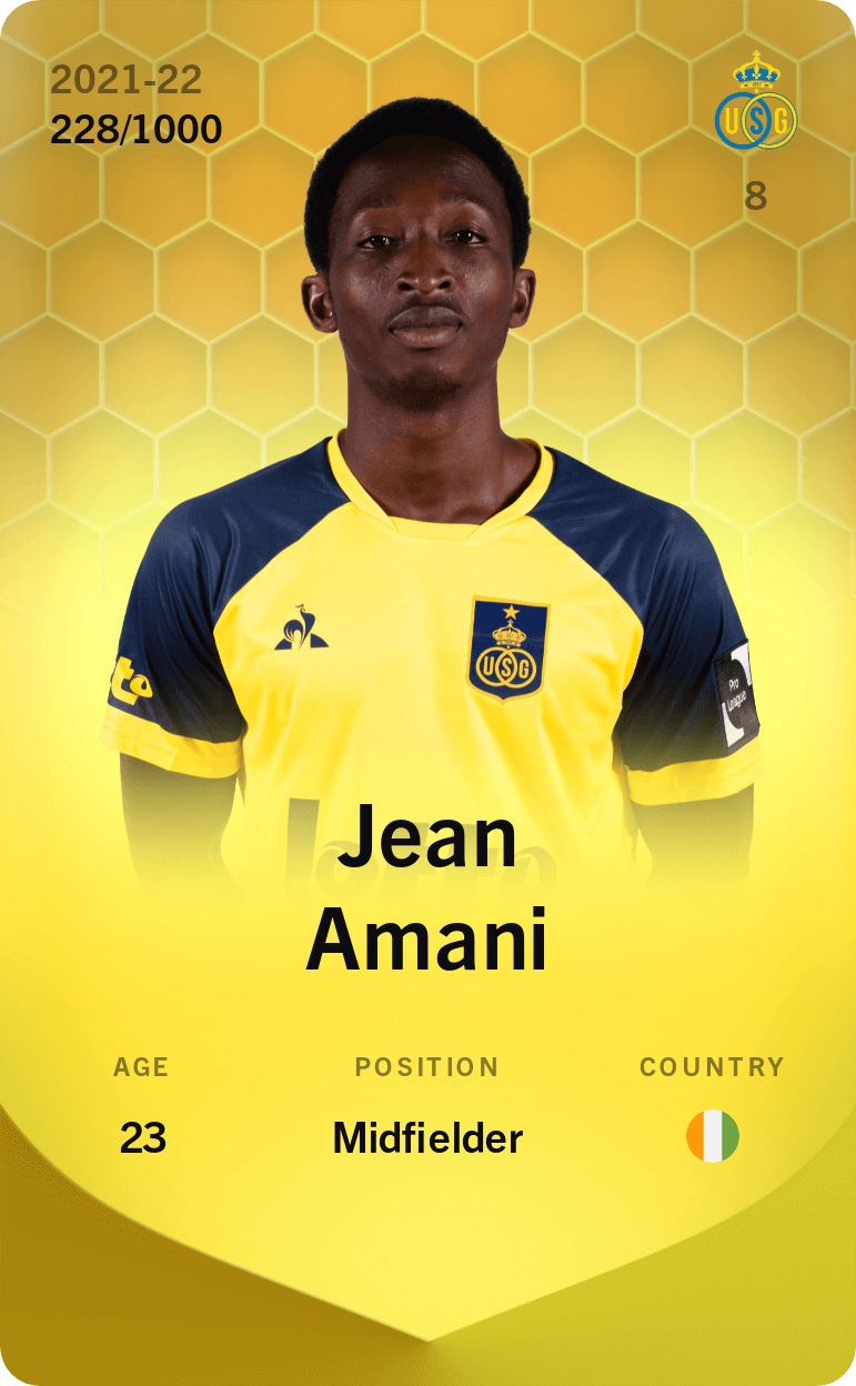 Jean Amani 2021-22 • Limited 228/1000