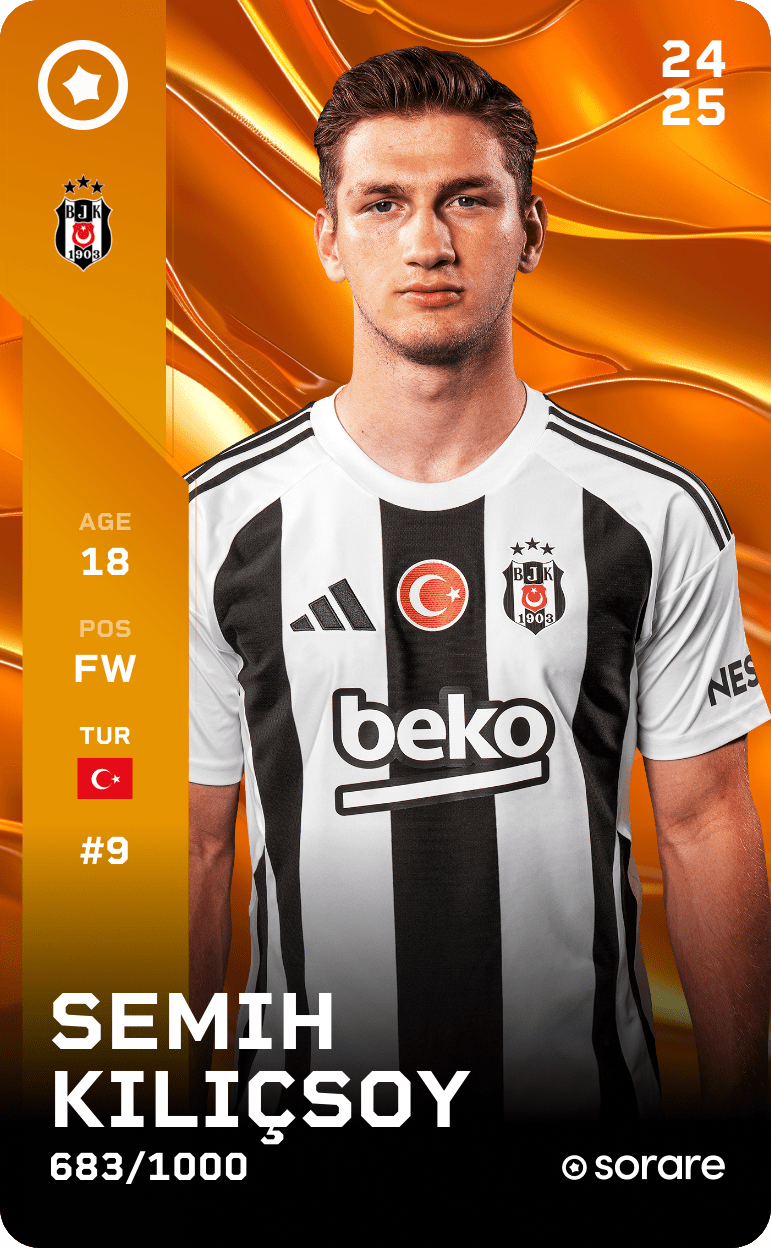 Semih Kılıçsoy 2024-25 • Limited 683/1000