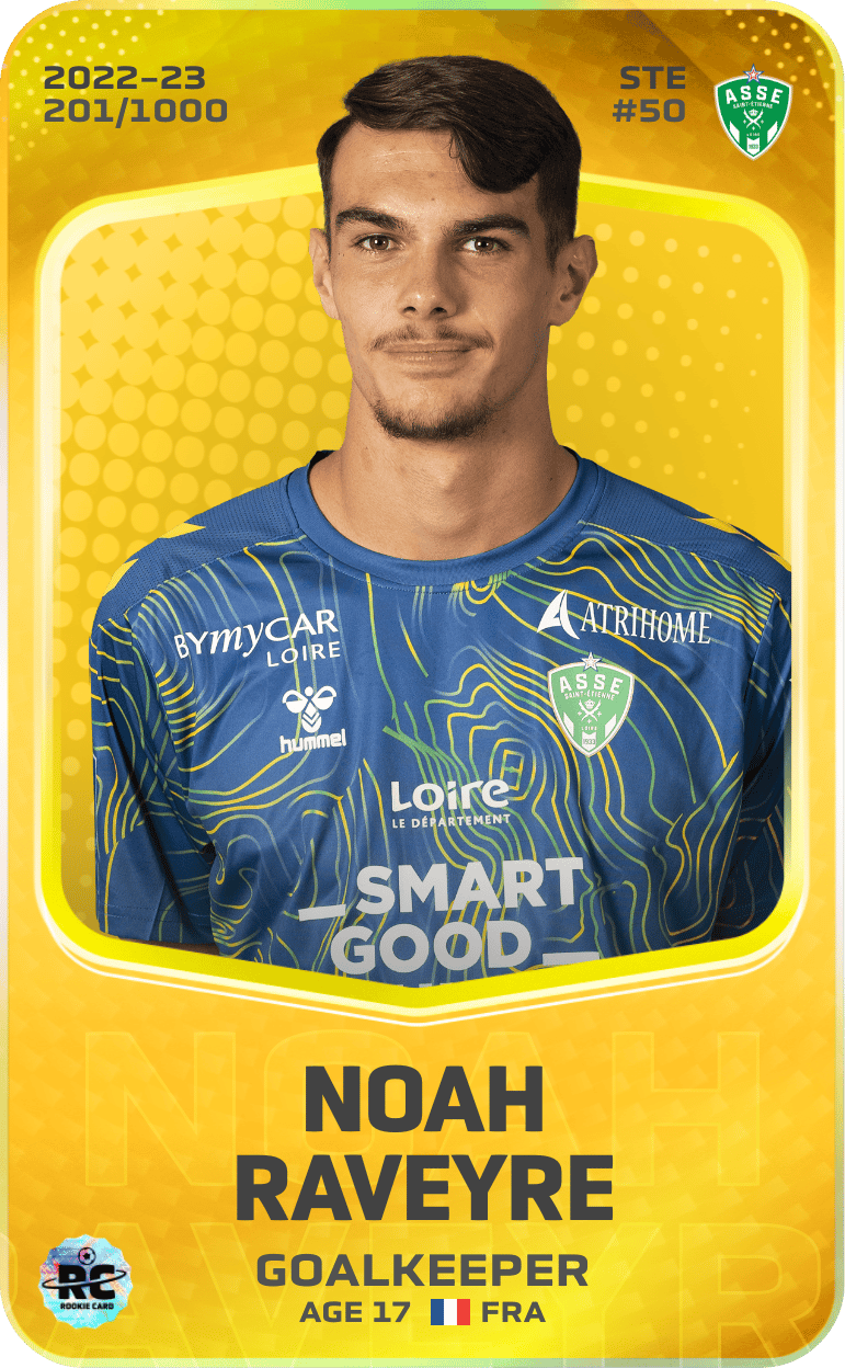 Noah Raveyre 2022-23 • Limited 201/1000