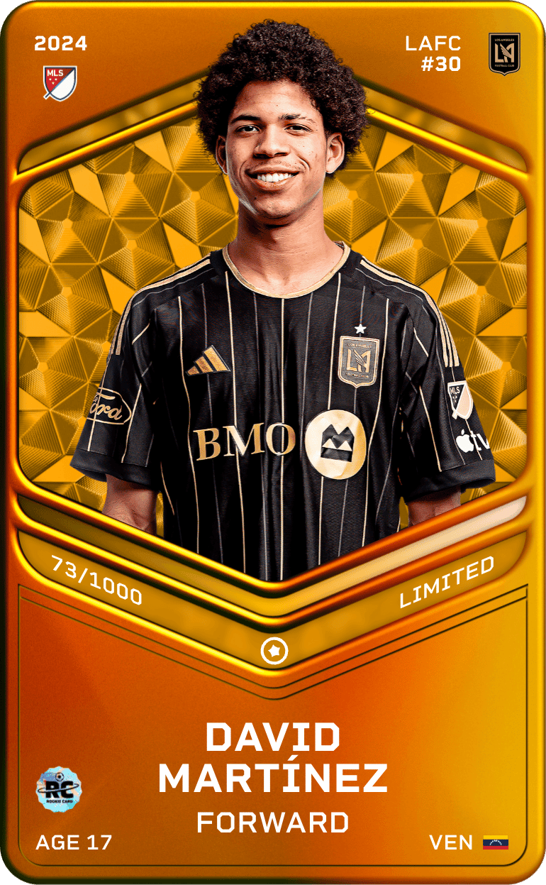David Martínez 2024-25 • Limited 73/1000