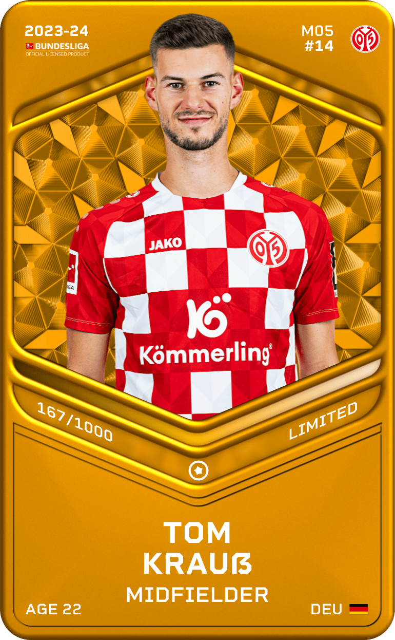 Tom Krauß 2023-24 • Limited 167/1000