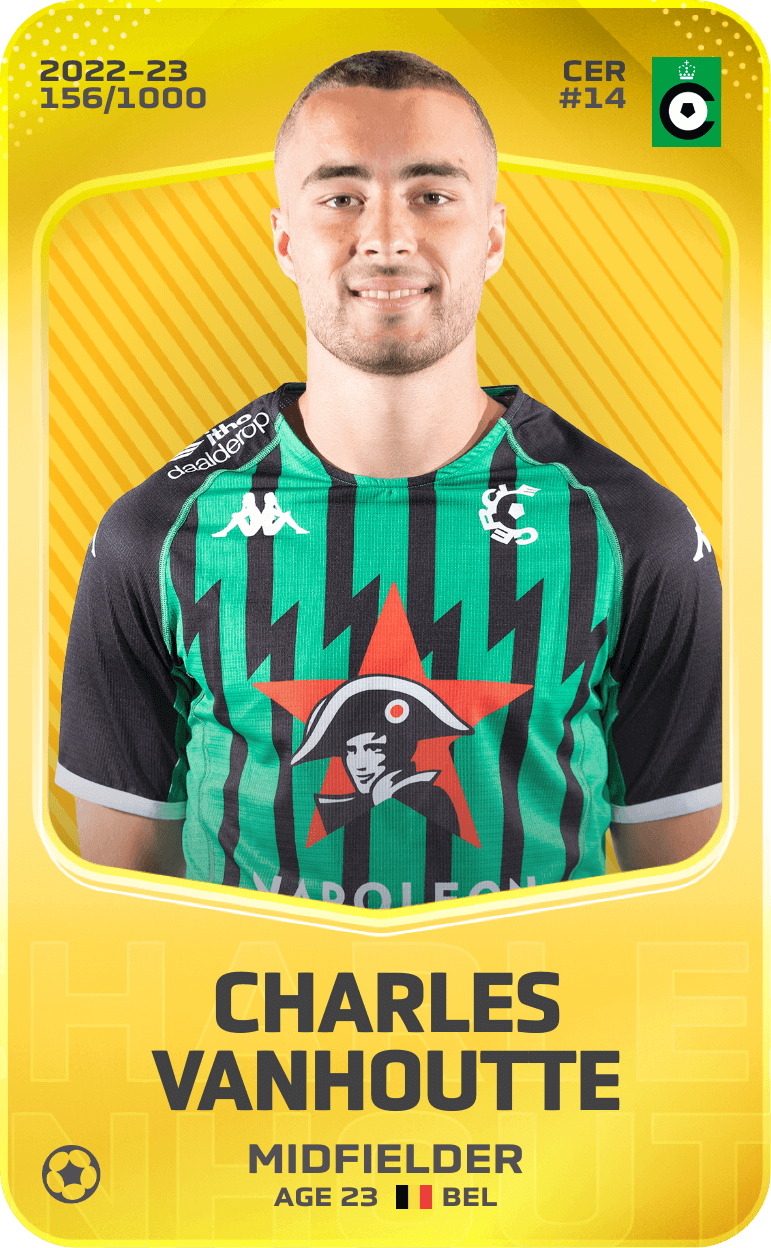 Charles Vanhoutte 2022-23 • Limited 156/1000