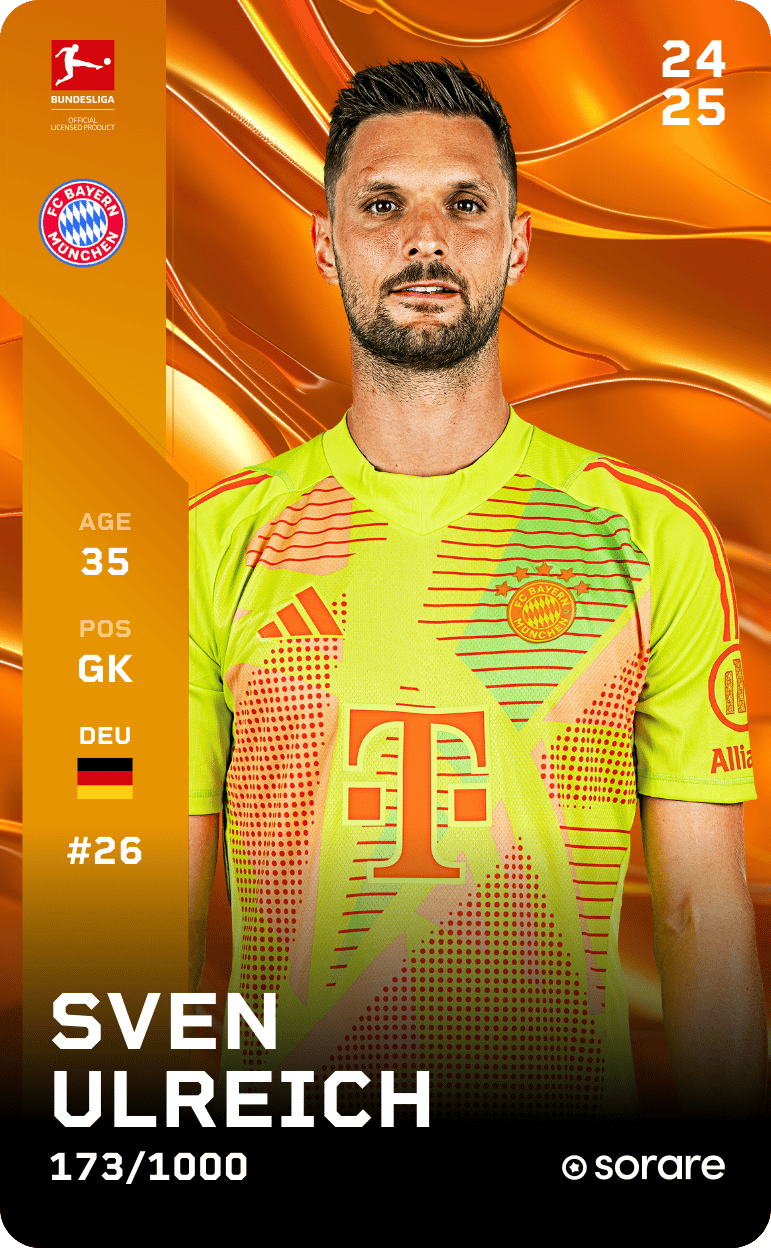 Sven Ulreich 2024-25 • Limited 173/1000
