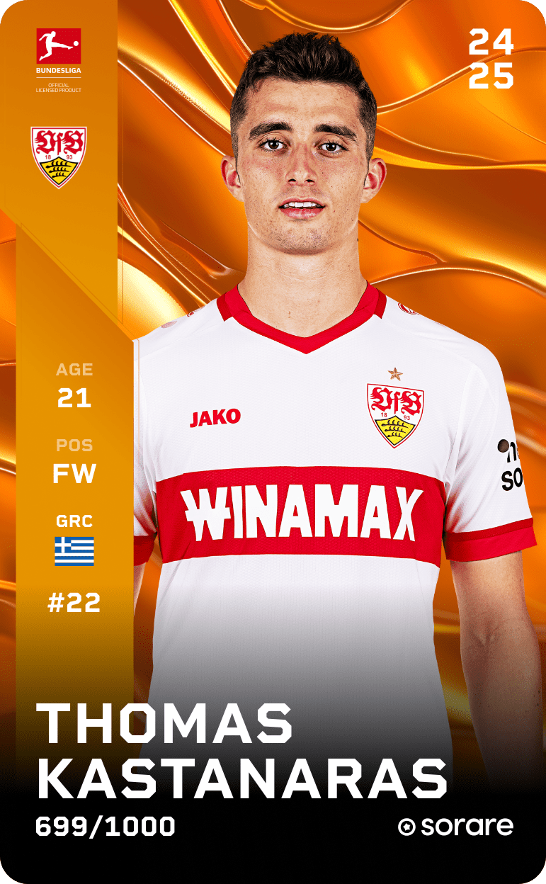 Thomas Kastanaras 2024-25 • Limited 699/1000