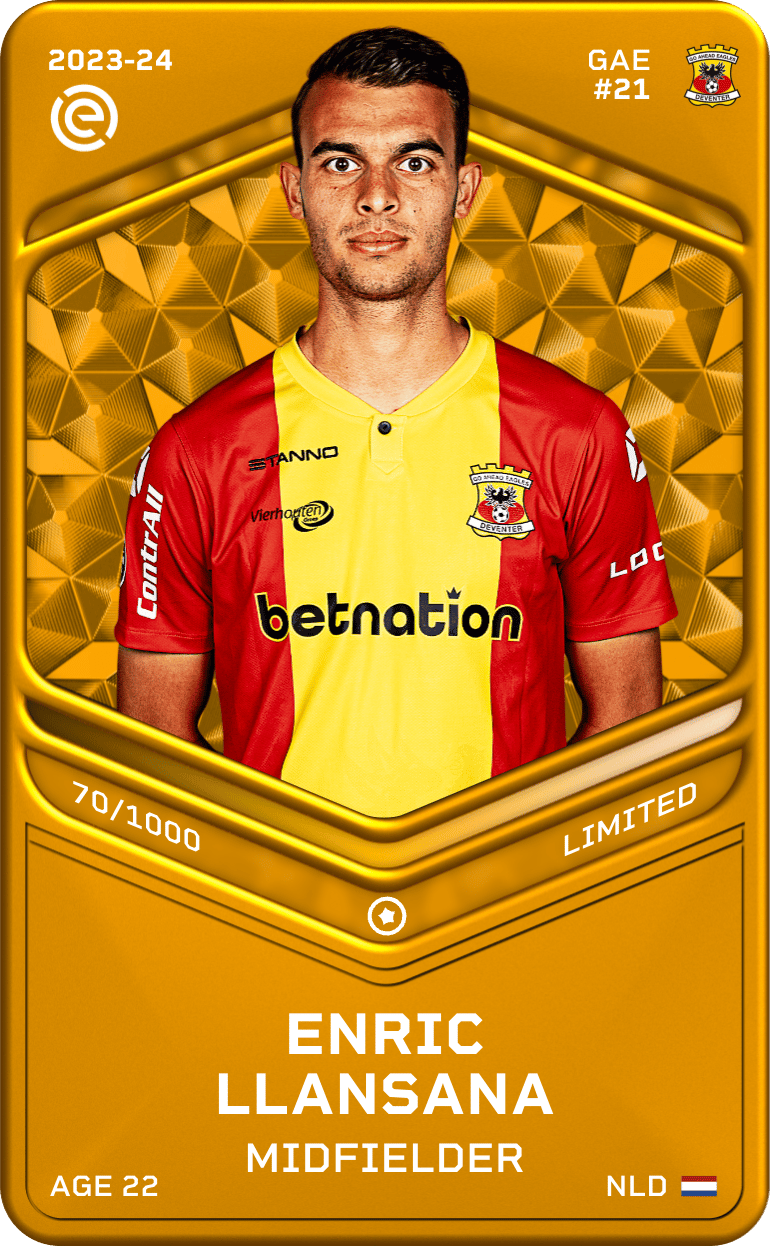 Enric Llansana 2023-24 • Limited 70/1000