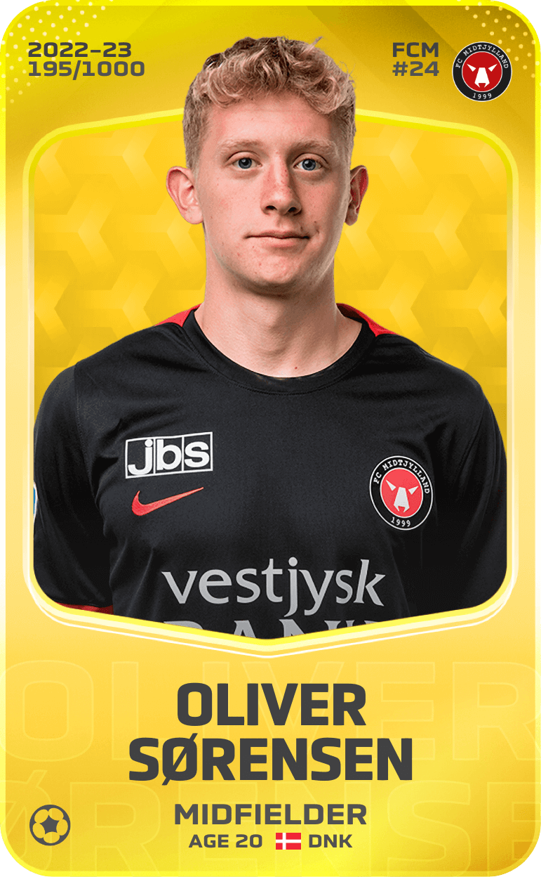 Oliver Sørensen 2022-23 • Limited 195/1000
