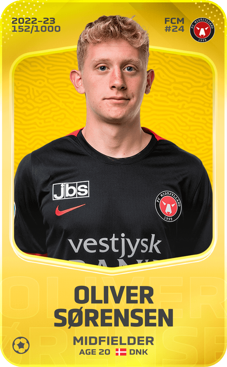Oliver Sørensen 2022-23 • Limited 152/1000