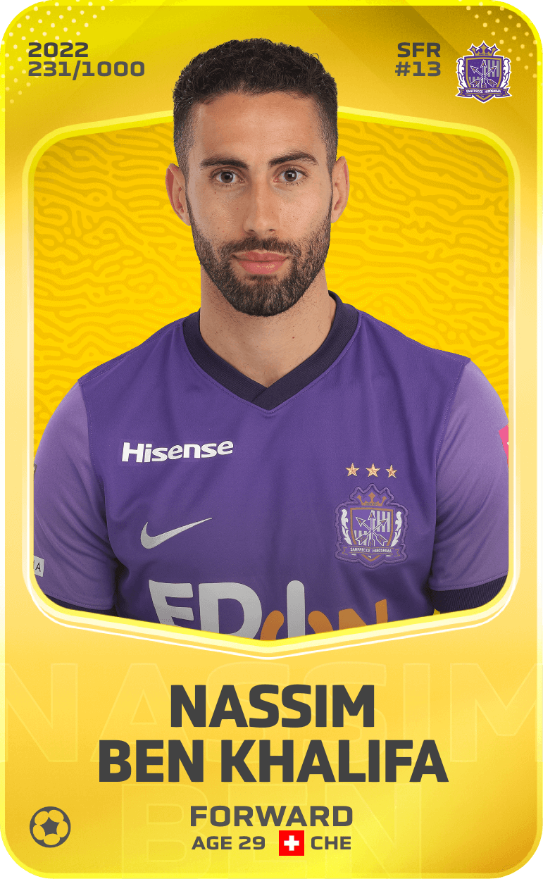 Nassim Ben Khalifa 2022-23 • Limited 231/1000