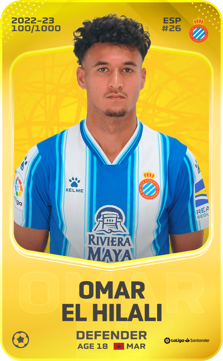 Omar El Hilali 2022-23 • Limited 100/1000
