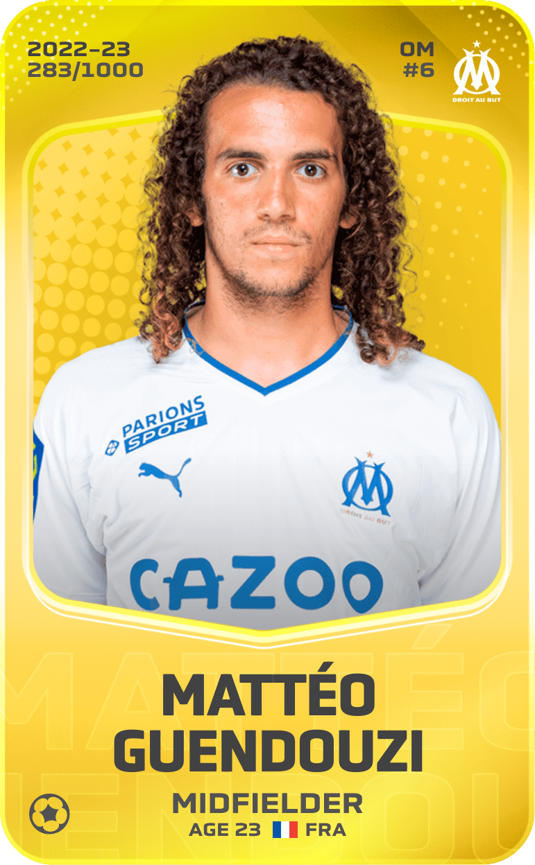 Mattéo Guendouzi 2022-23 • Limited 283/1000