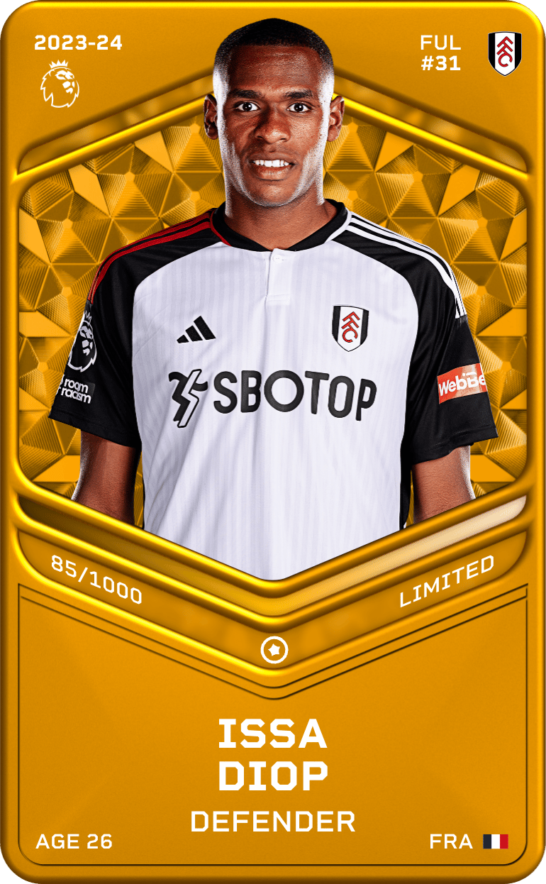 Issa Diop 2023-24 • Limited 85/1000