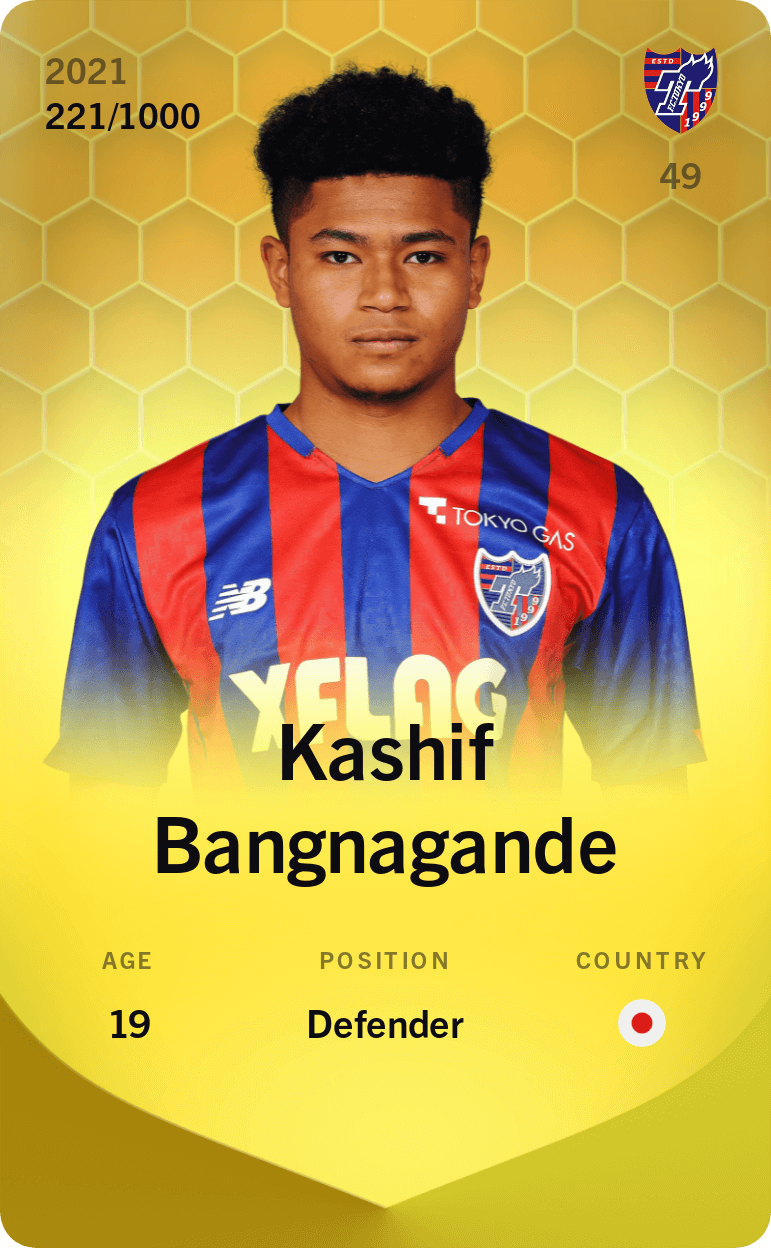 Kashif Bangnagande 2021-22 • Limited 221/1000