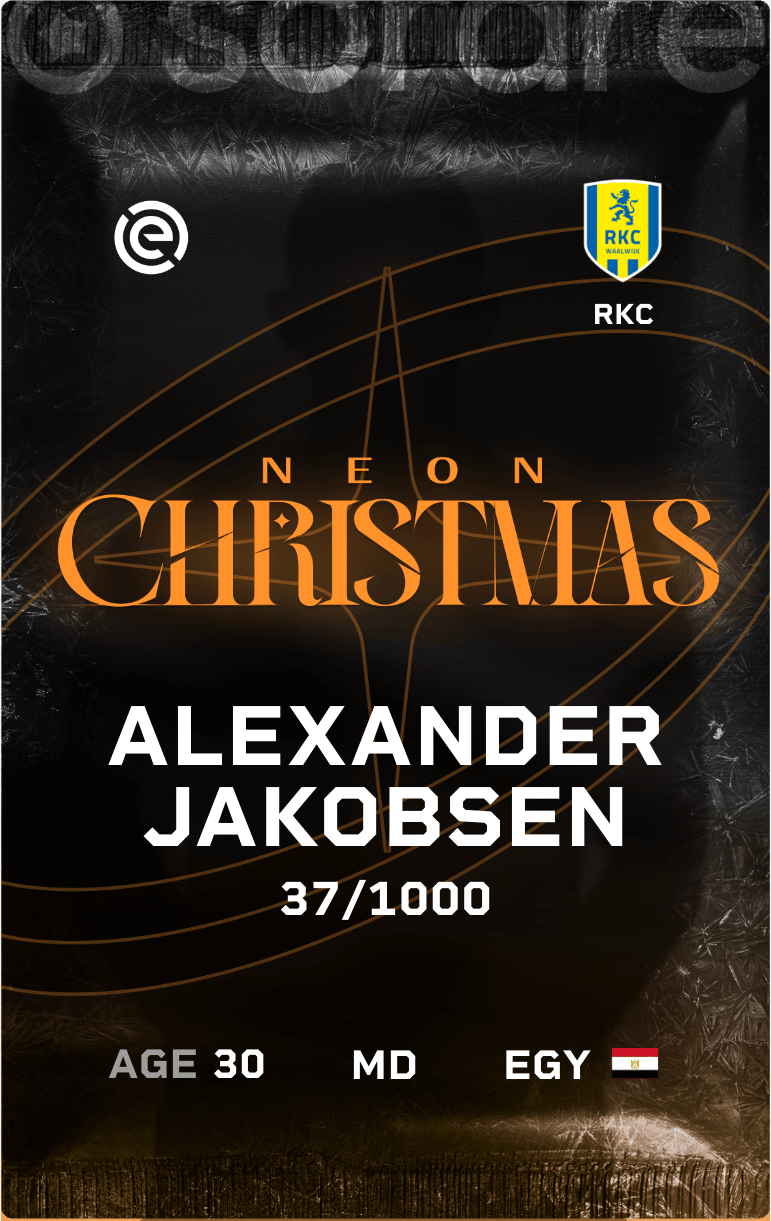 Alexander Jakobsen 2024-25 • Limited 37/1000