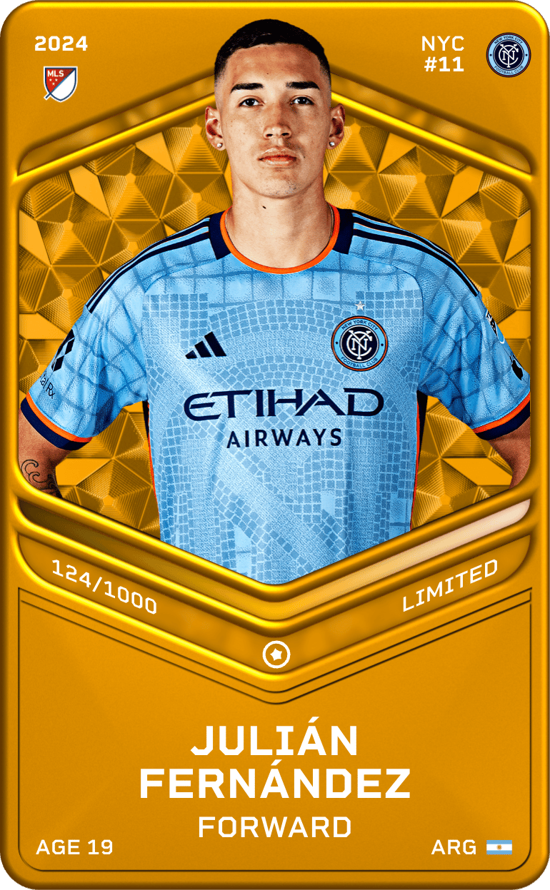 Julián Fernández 2024-25 • Limited 124/1000
