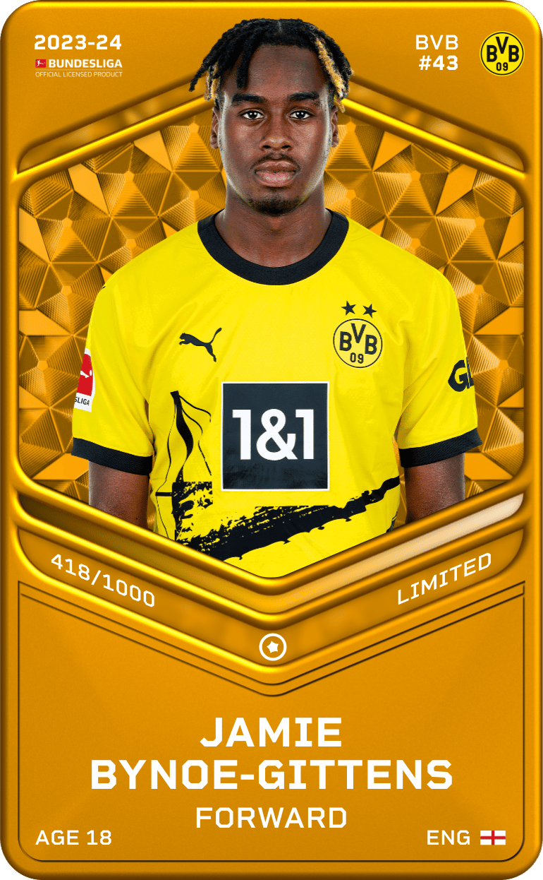 Jamie Bynoe-Gittens 2023-24 • Limited 418/1000