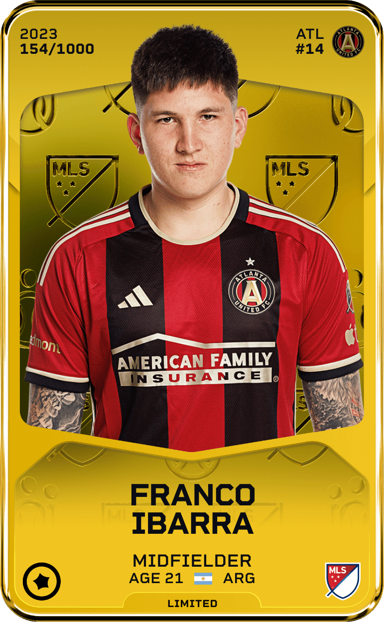 Franco Ibarra 2023-24 • Limited 154/1000