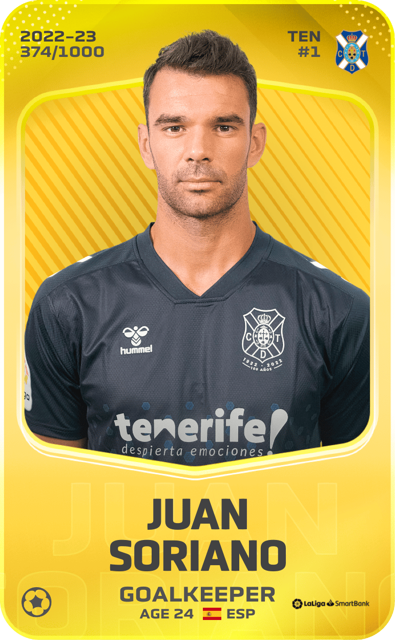 Juan Soriano 2022-23 • Limited 374/1000
