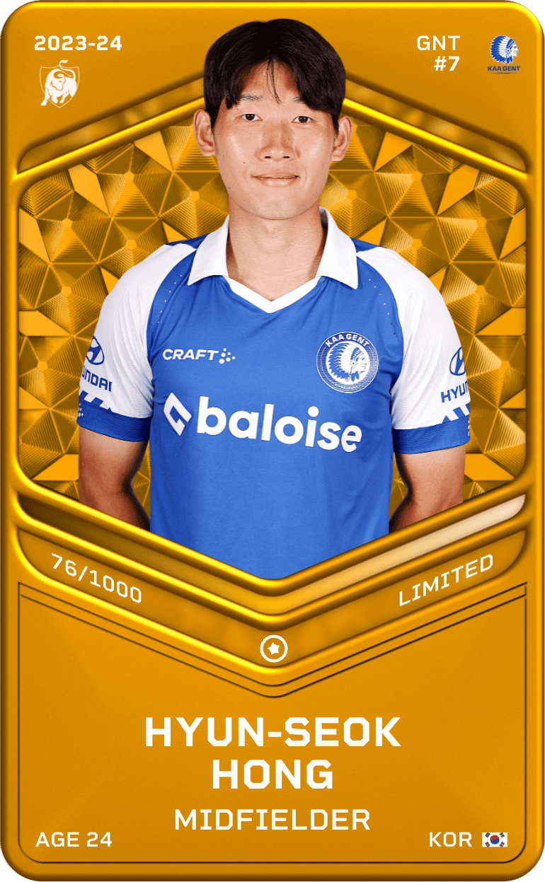 Hyun-seok Hong 2023-24 • Limited 76/1000