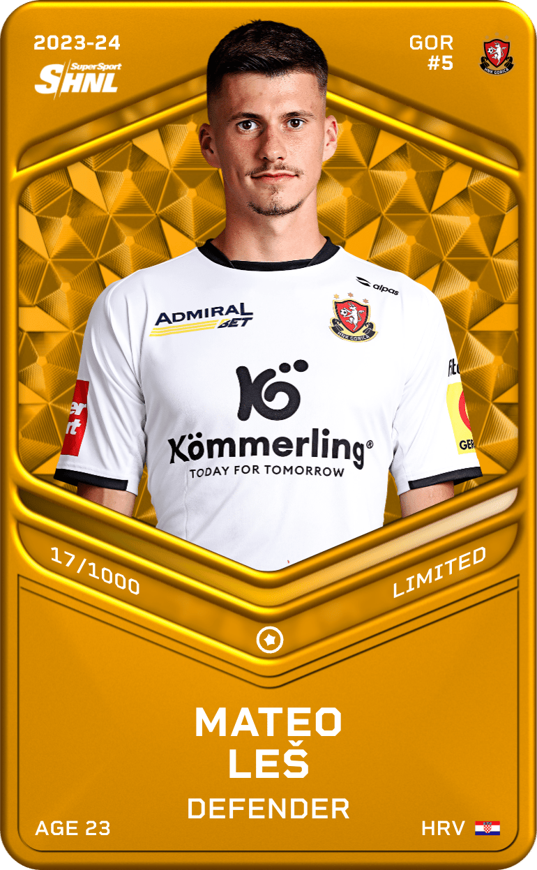 Mateo Leš 2023-24 • Limited 17/1000