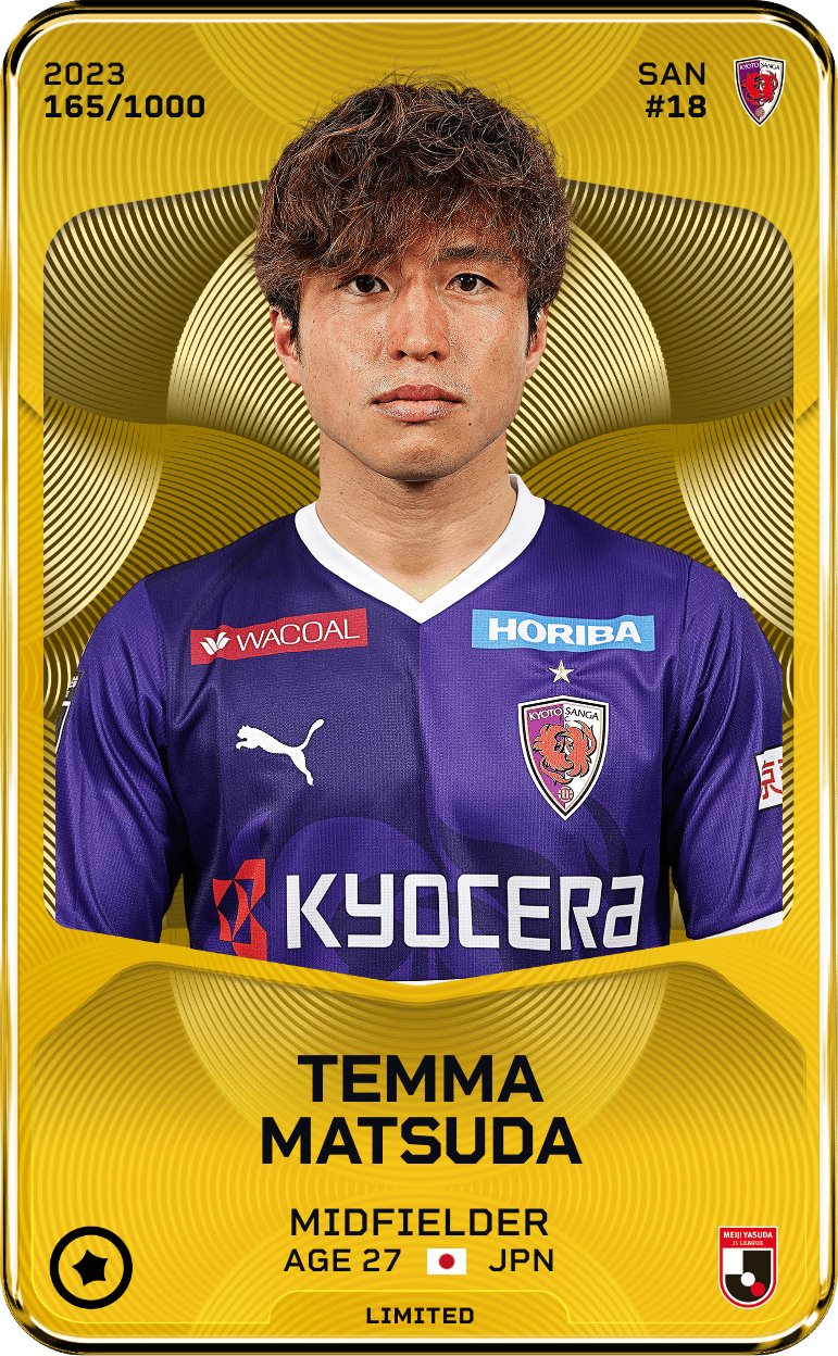 Temma Matsuda 2023-24 • Limited 165/1000
