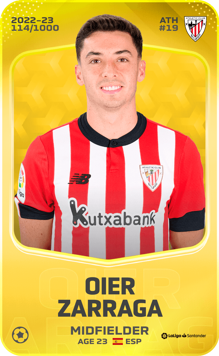 Oier Zarraga 2022-23 • Limited 114/1000