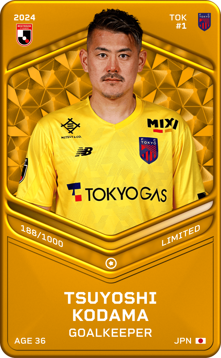 Tsuyoshi Kodama 2024-25 • Limited 188/1000