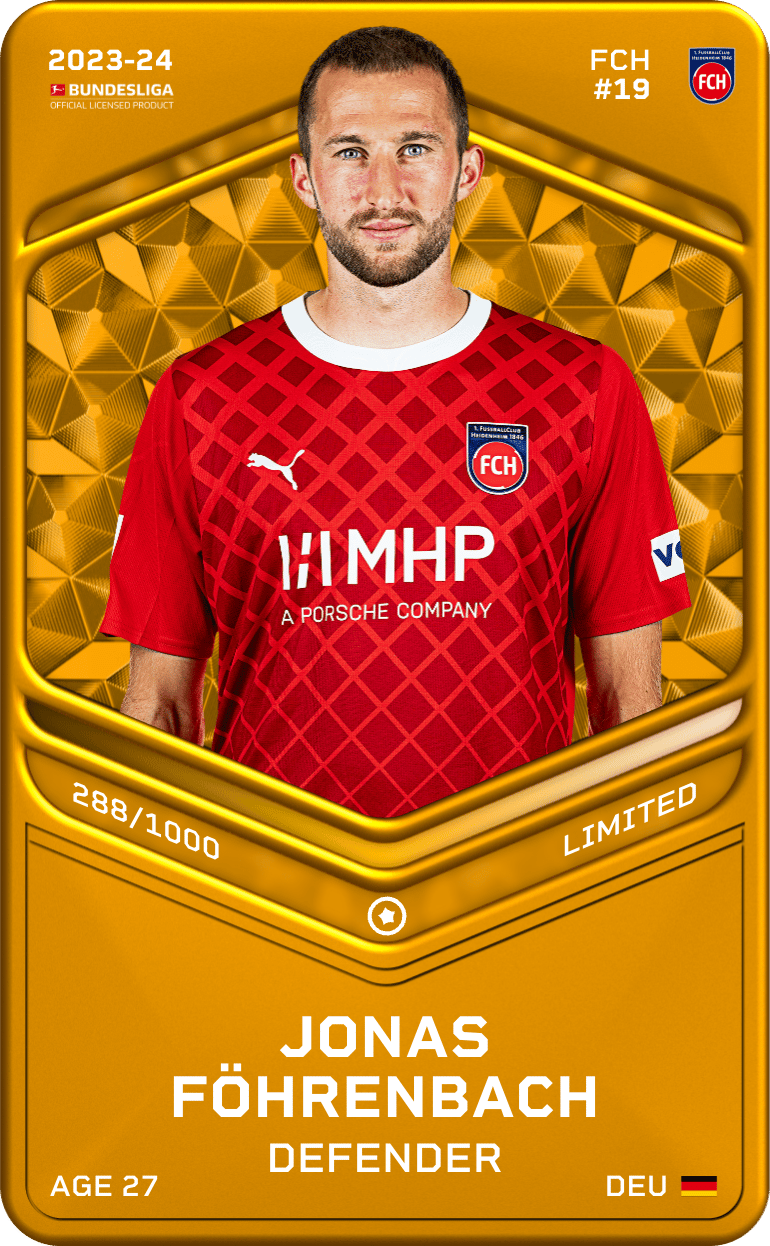 Jonas Föhrenbach 2023-24 • Limited 288/1000