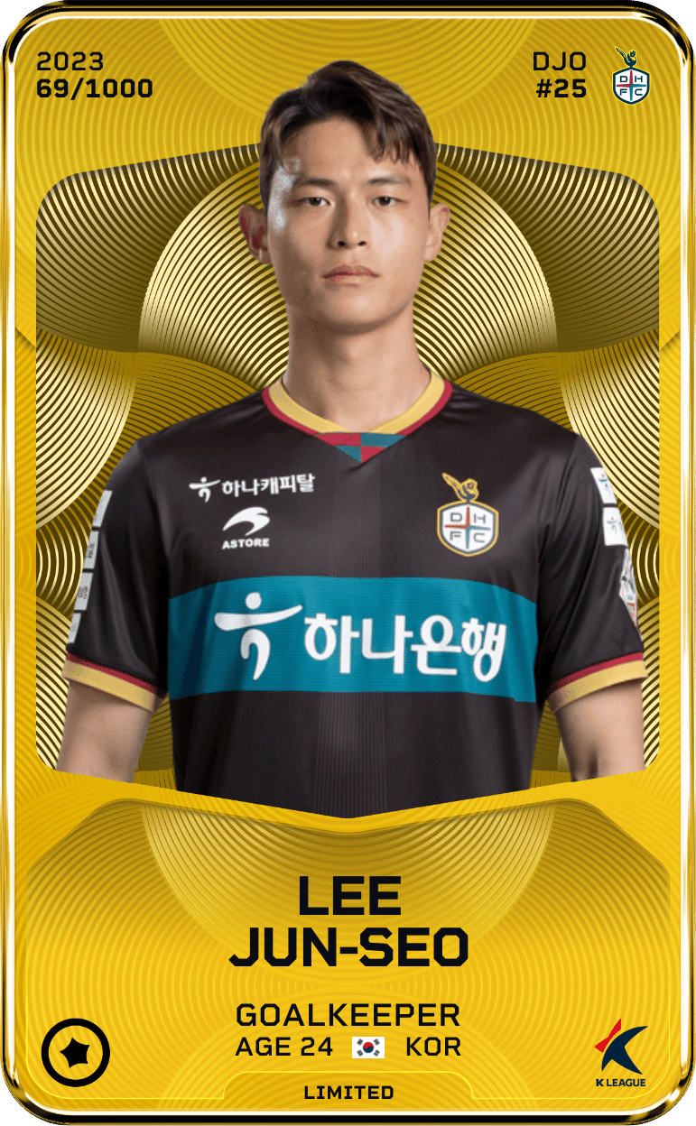 Lee Jun-Seo 2023-24 • Limited 69/1000