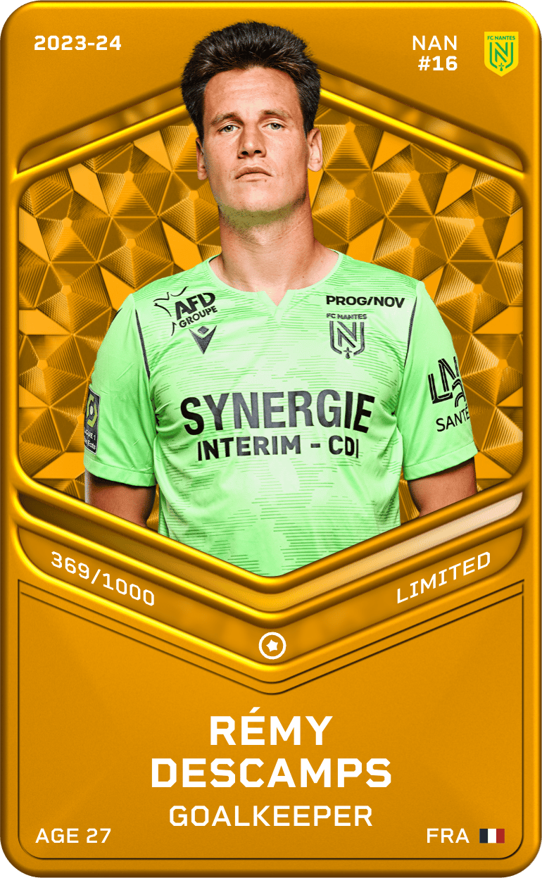 Rémy Descamps 2023-24 • Limited 369/1000