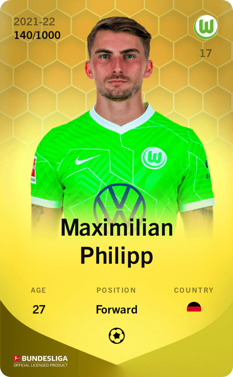Maximilian Philipp 2021-22 • Limited 140/1000