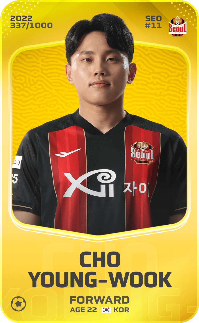 Cho Young-Wook 2022-23 • Limited 337/1000