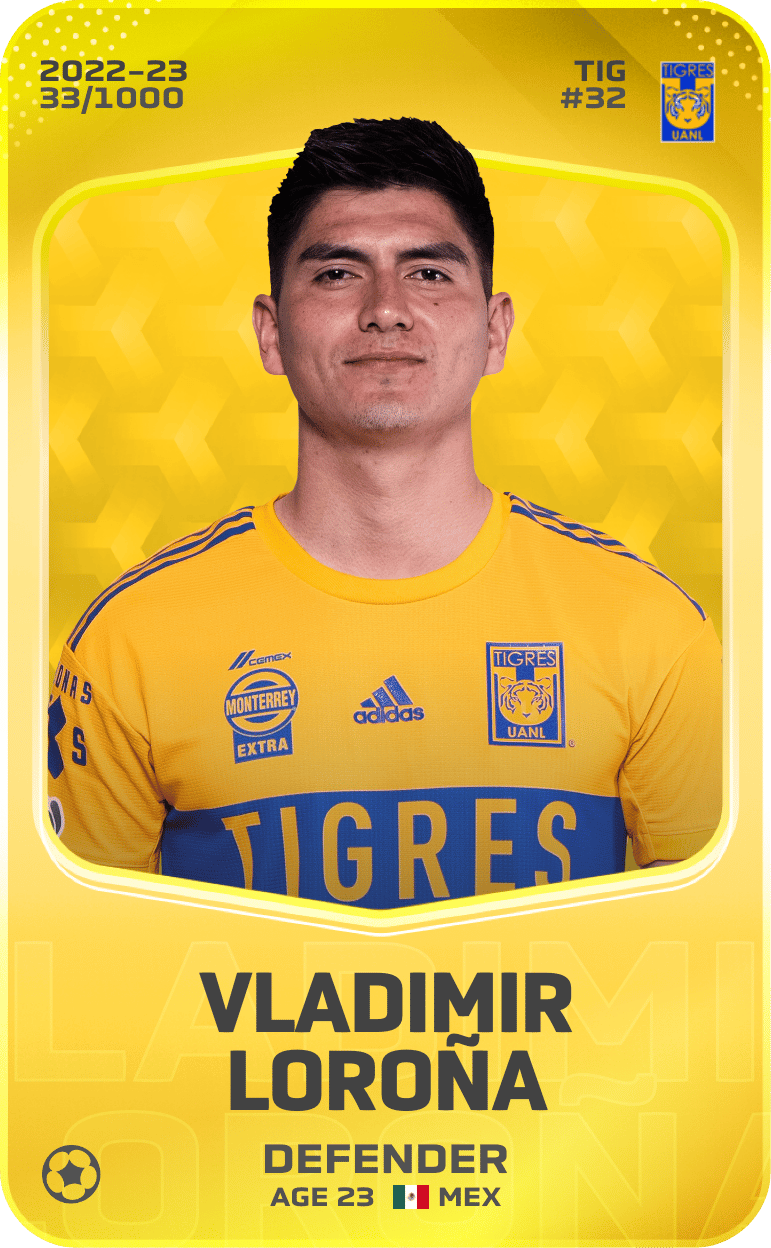 Vladimir Loroña 2022-23 • Limited 33/1000