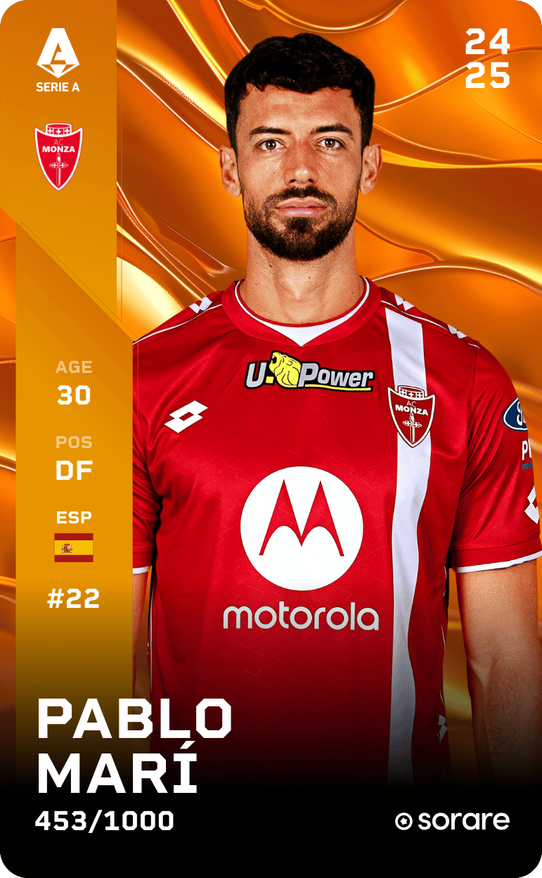 Pablo Marí 2024-25 • Limited 453/1000