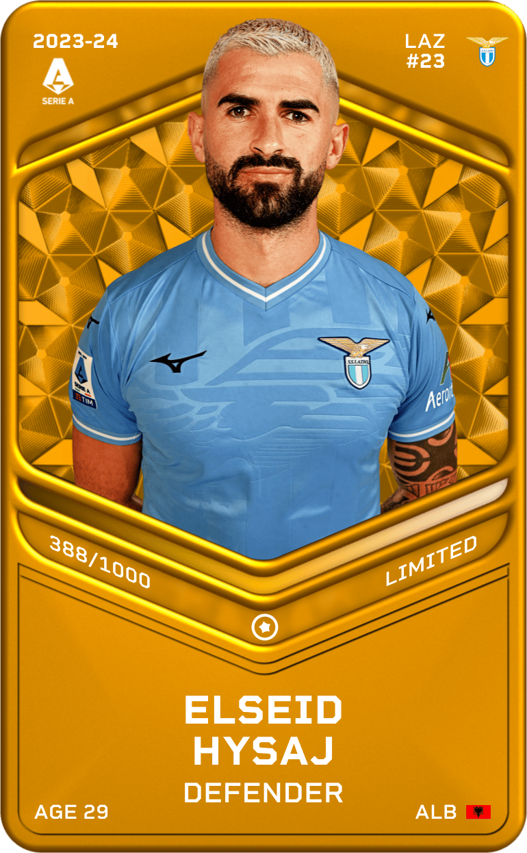 Elseid Hysaj 2023-24 • Limited 388/1000