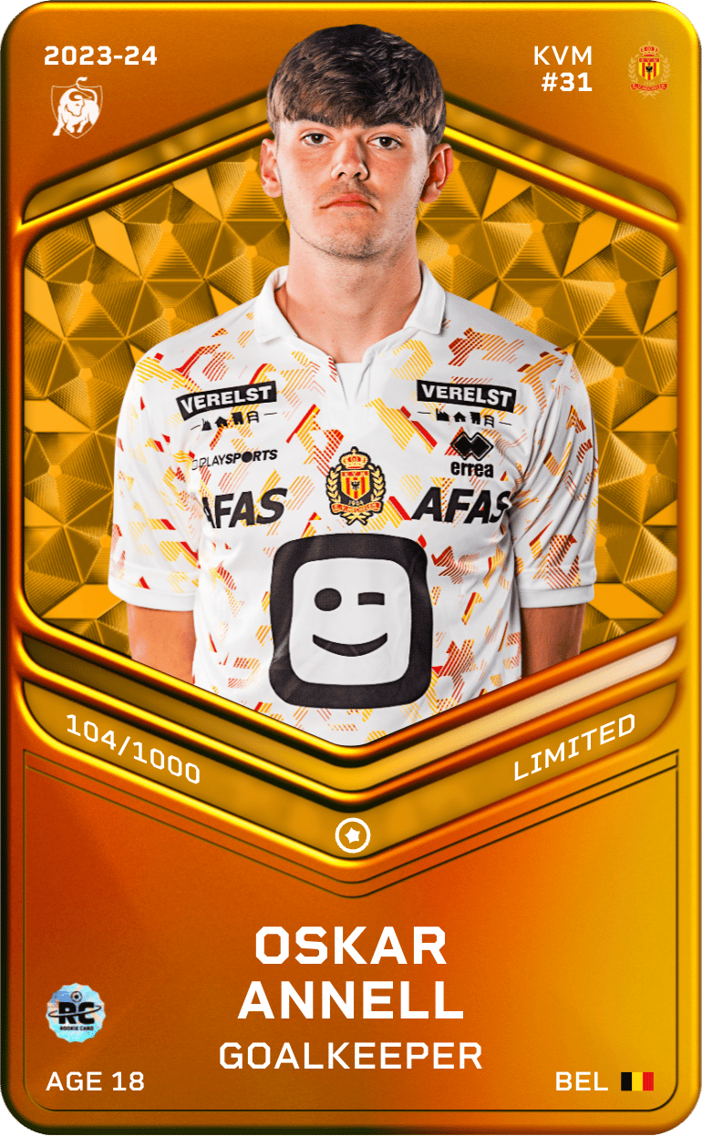 Oskar Annell 2023-24 • Limited 104/1000