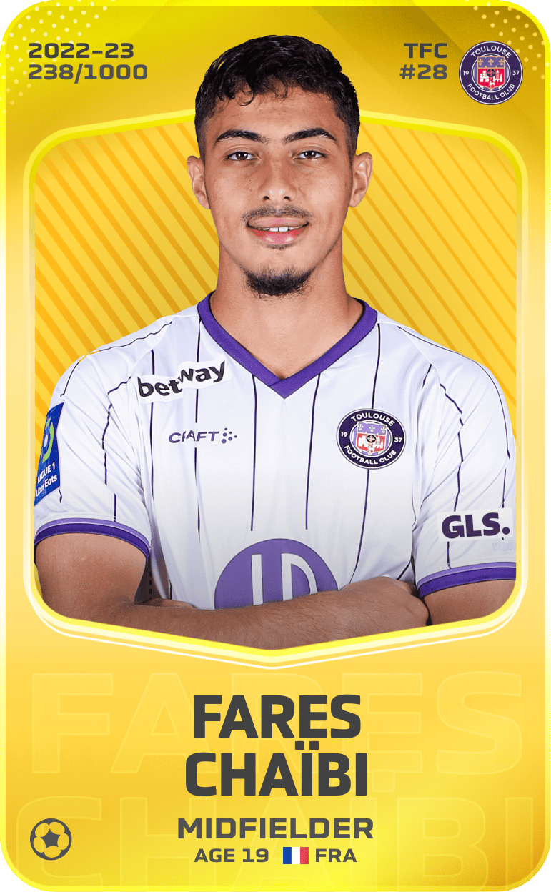 Fares Chaïbi 2022-23 • Limited 238/1000