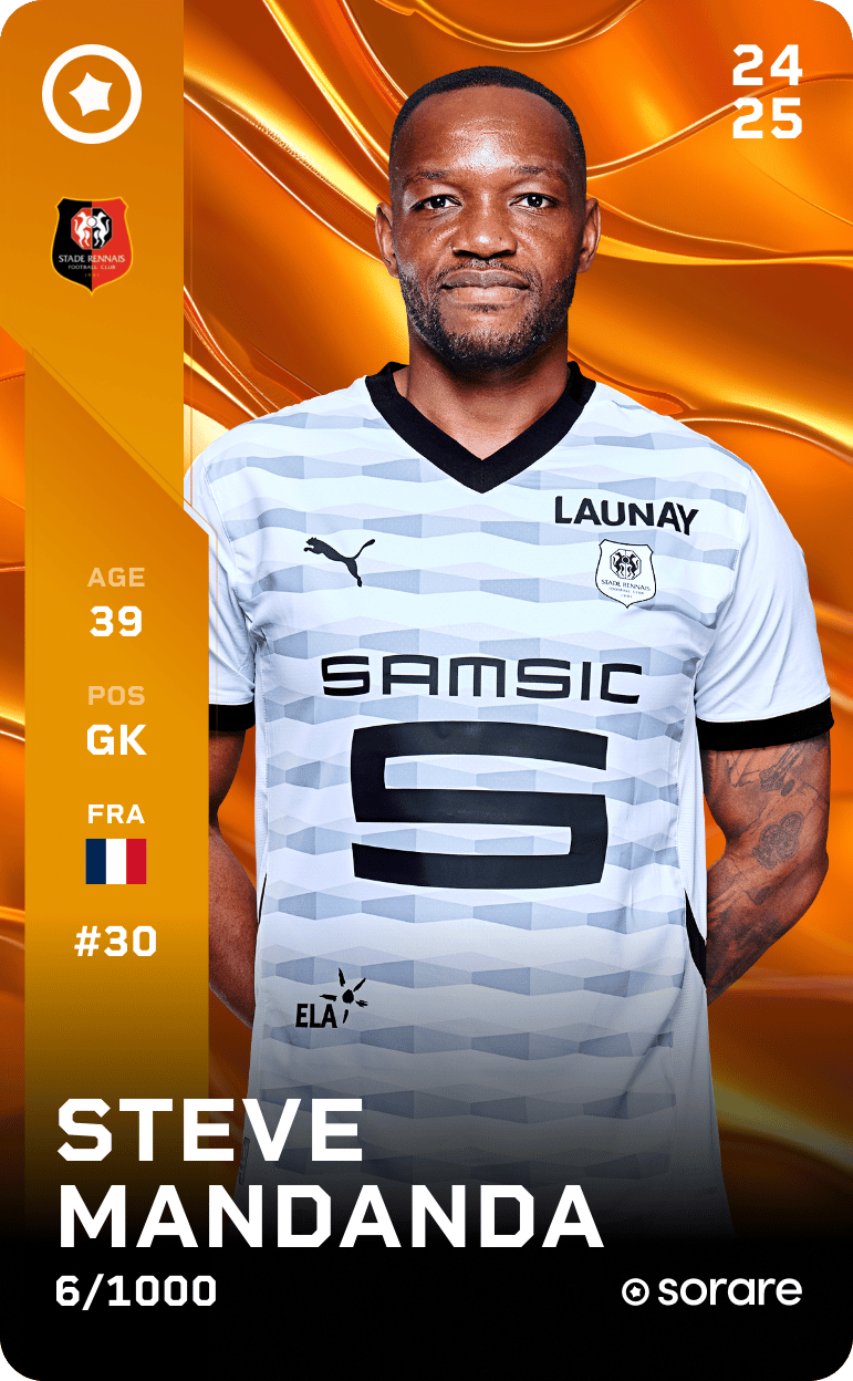 Steve Mandanda 2024-25 • Limited 6/1000