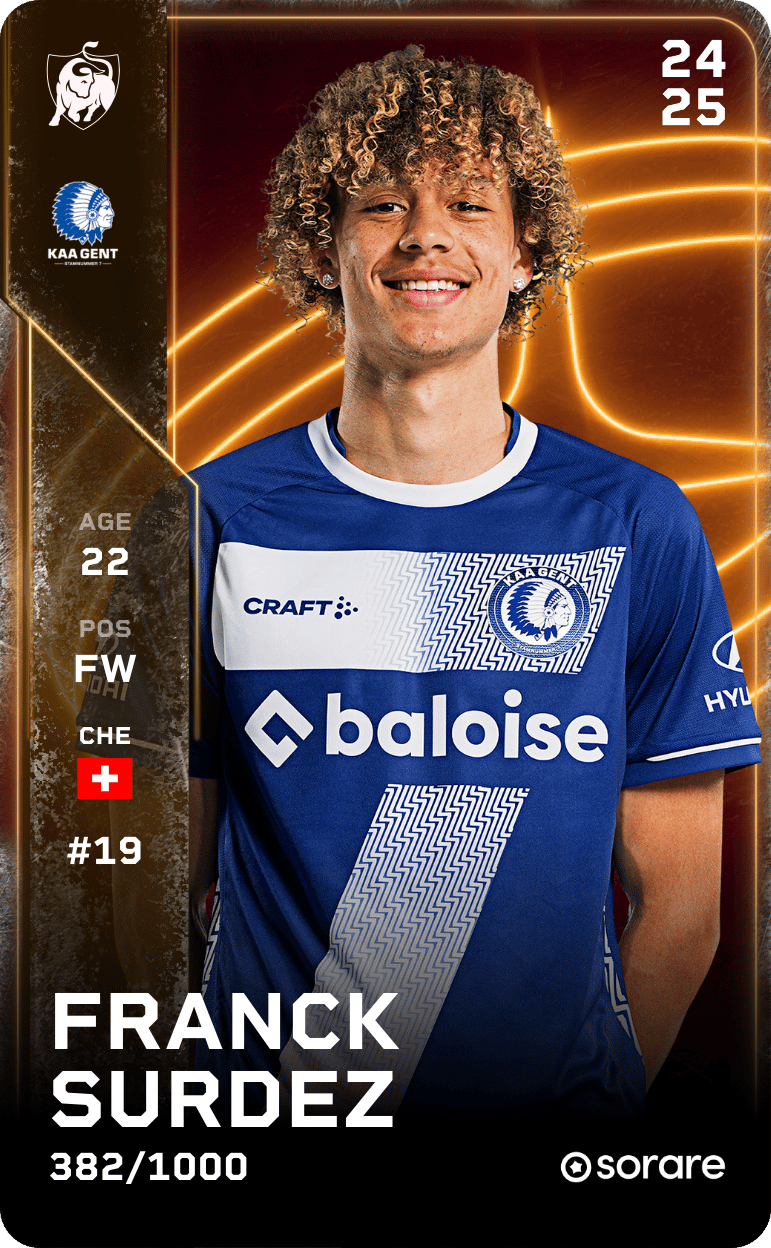 Franck Surdez 2024-25 • Limited 382/1000