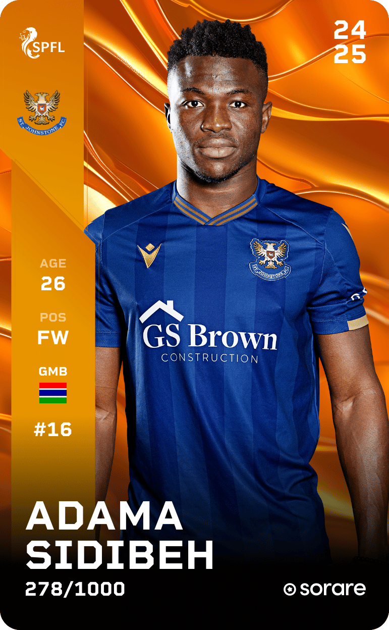 Adama Sidibeh 2024-25 • Limited 278/1000