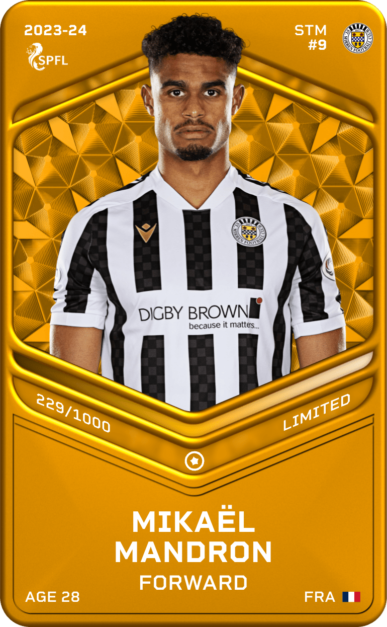 Mikaël Mandron 2023-24 • Limited 229/1000