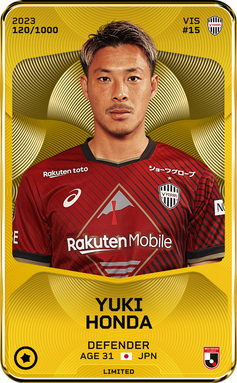 Yuki Honda 2023-24 • Limited 120/1000