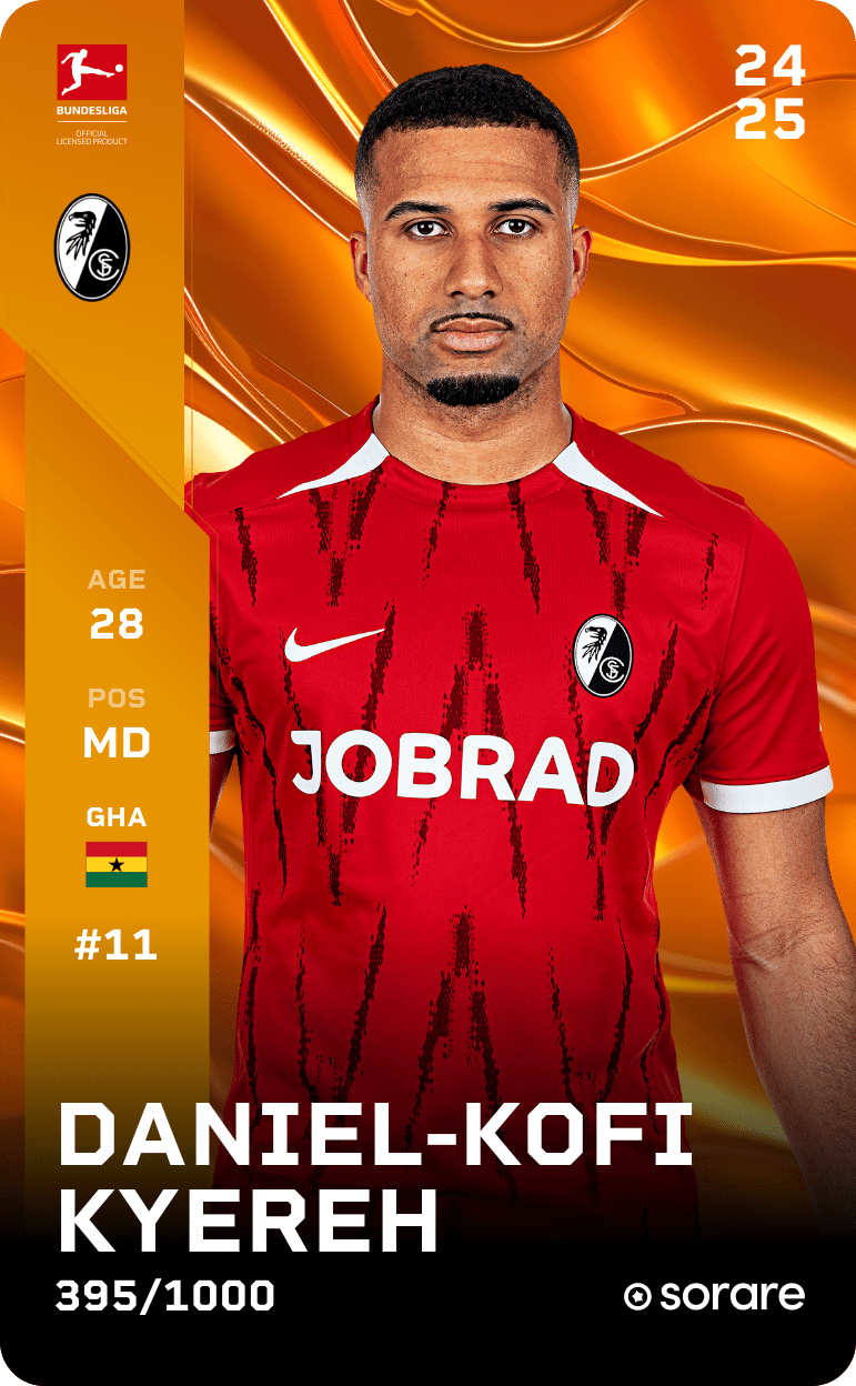 Daniel-Kofi Kyereh 2024-25 • Limited 395/1000