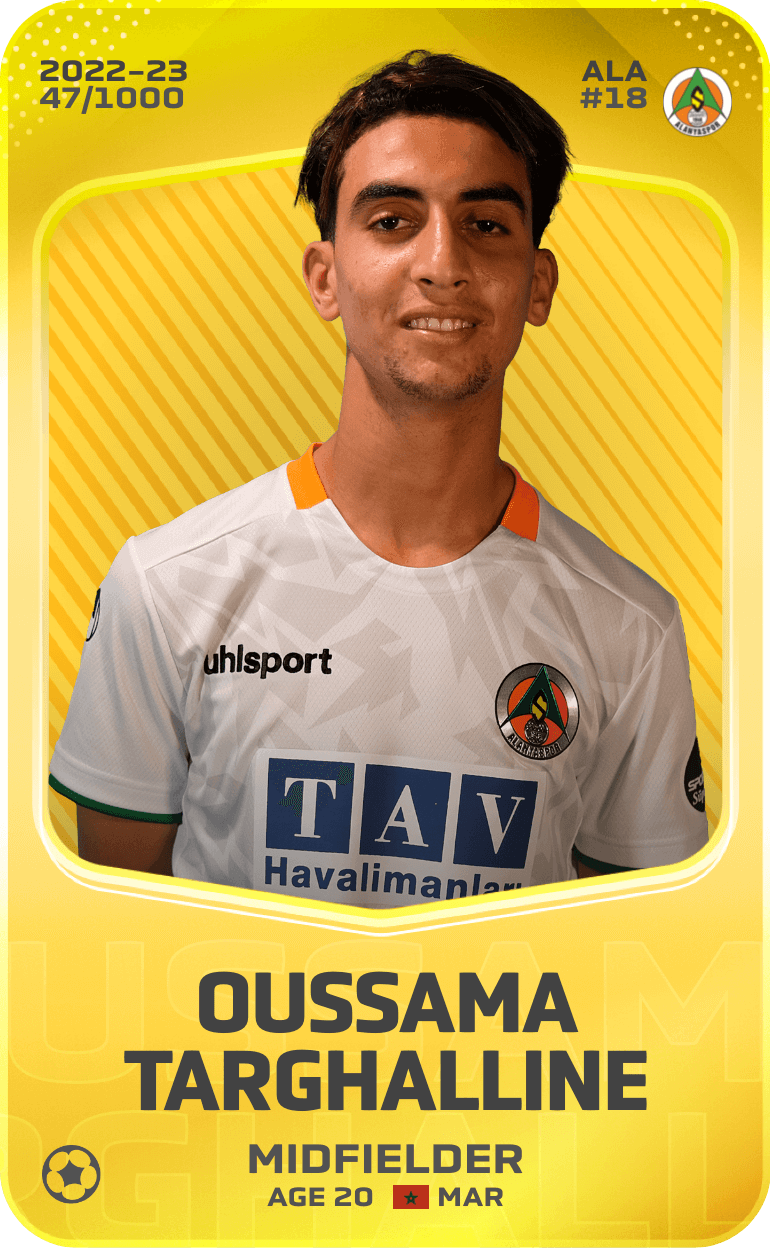 Oussama Targhalline 2022-23 • Limited 47/1000