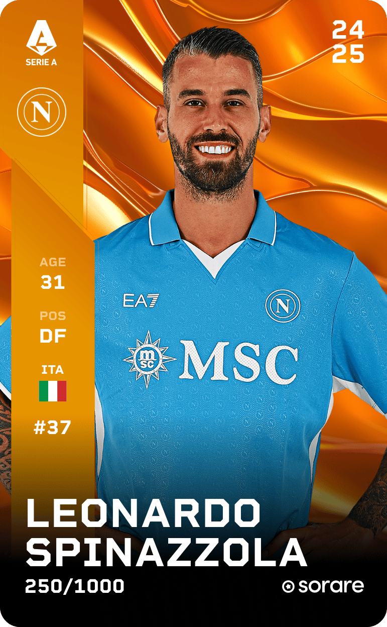 Leonardo Spinazzola 2024-25 • Limited 250/1000