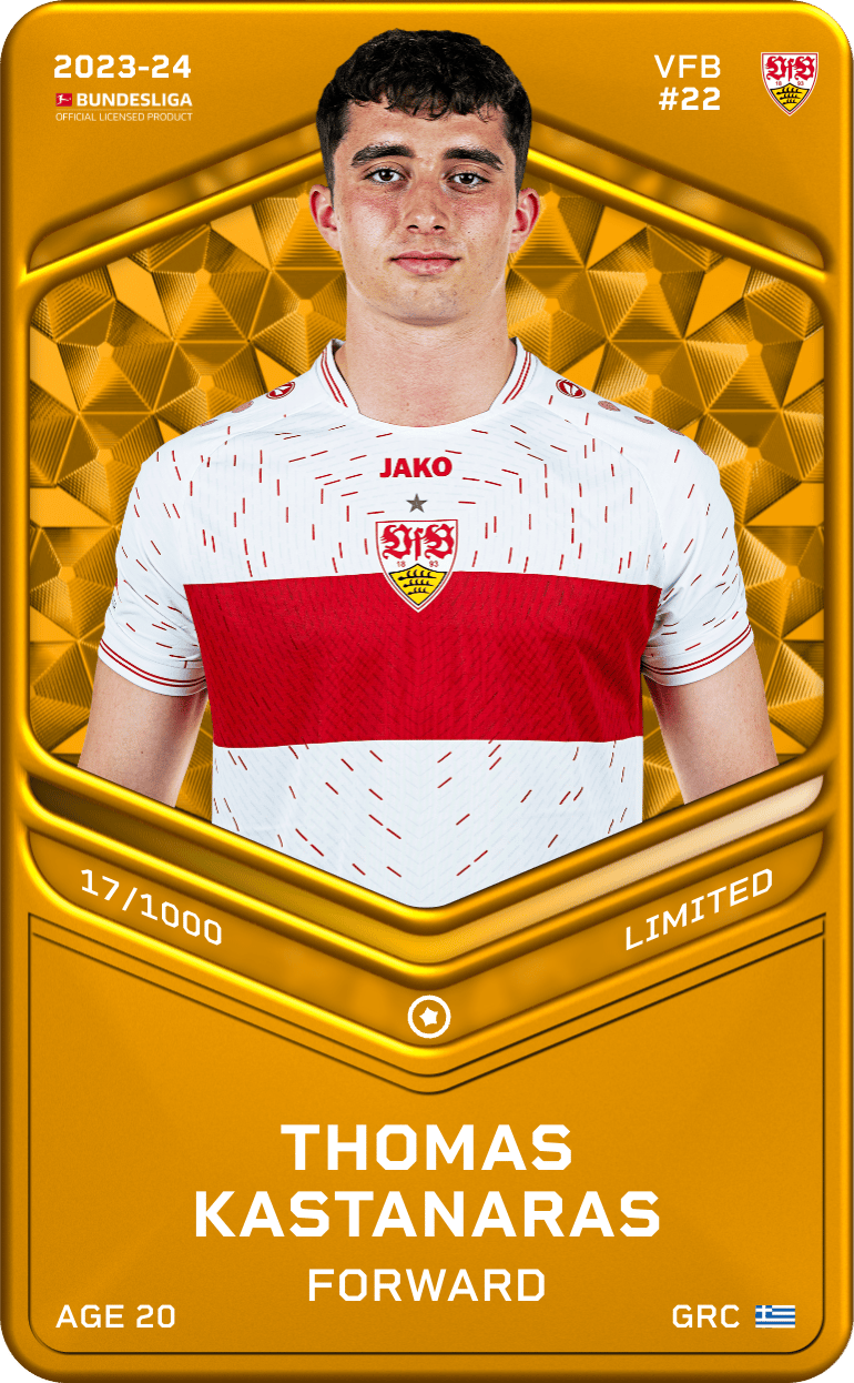 Thomas Kastanaras 2023-24 • Limited 17/1000