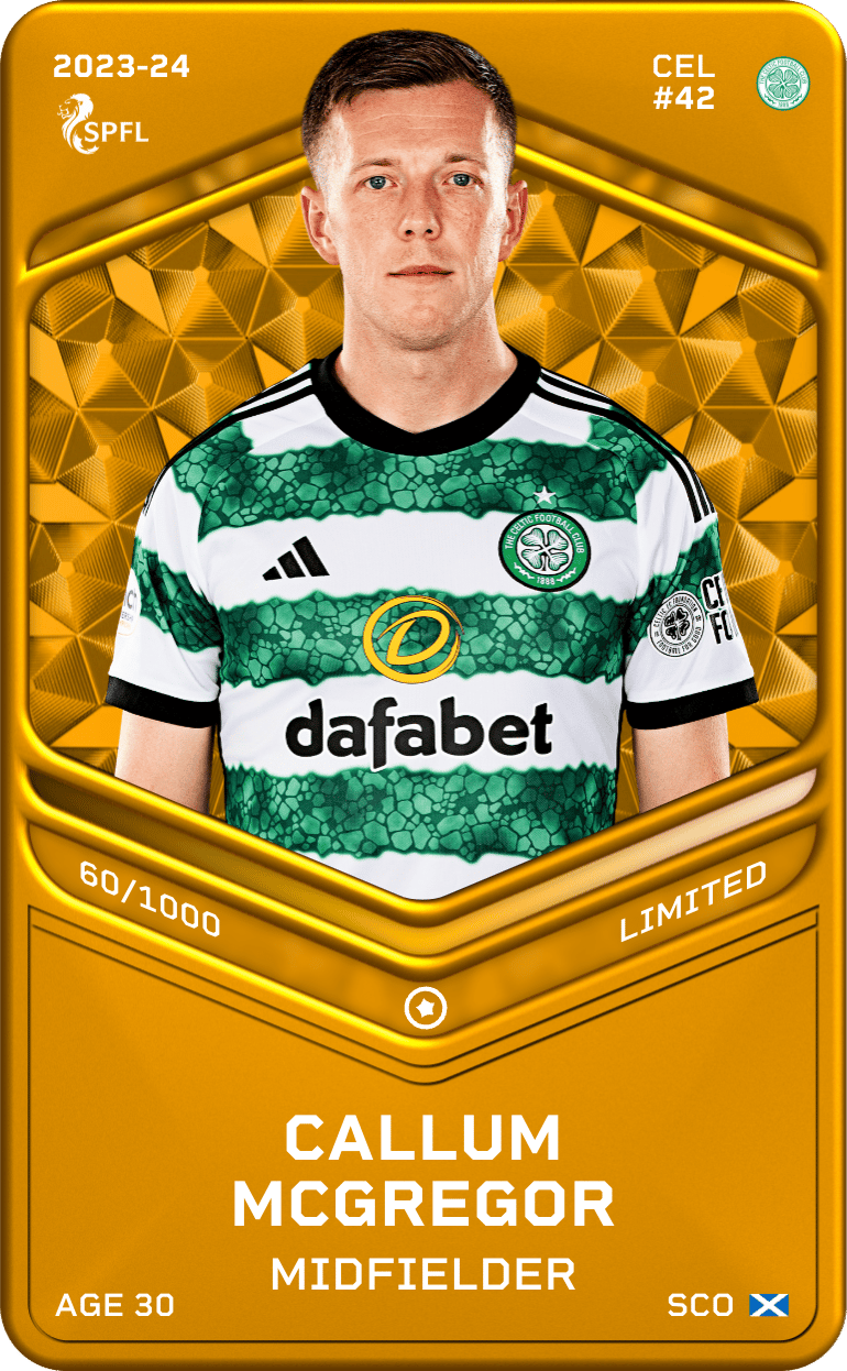 Callum McGregor 2023-24 • Limited 60/1000