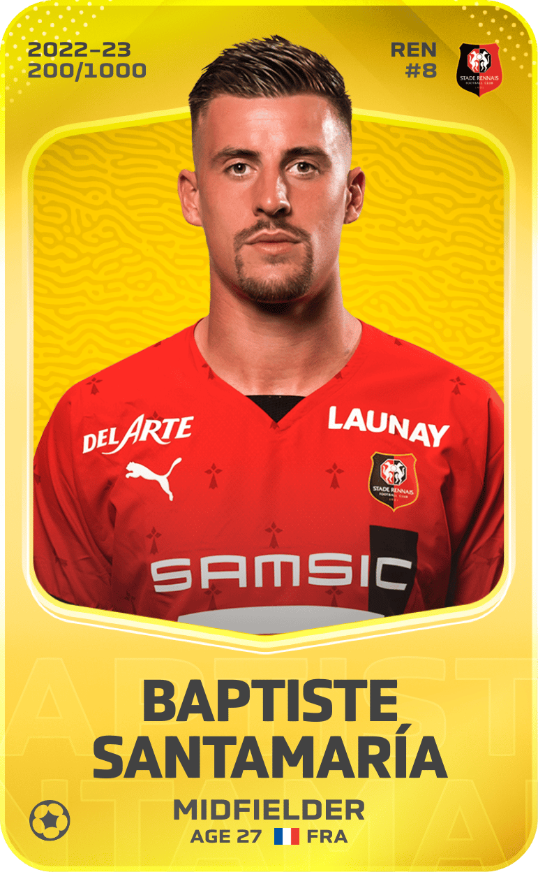 Baptiste Santamaría 2022-23 • Limited 200/1000