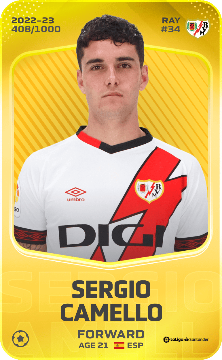 Sergio Camello 2022-23 • Limited 408/1000