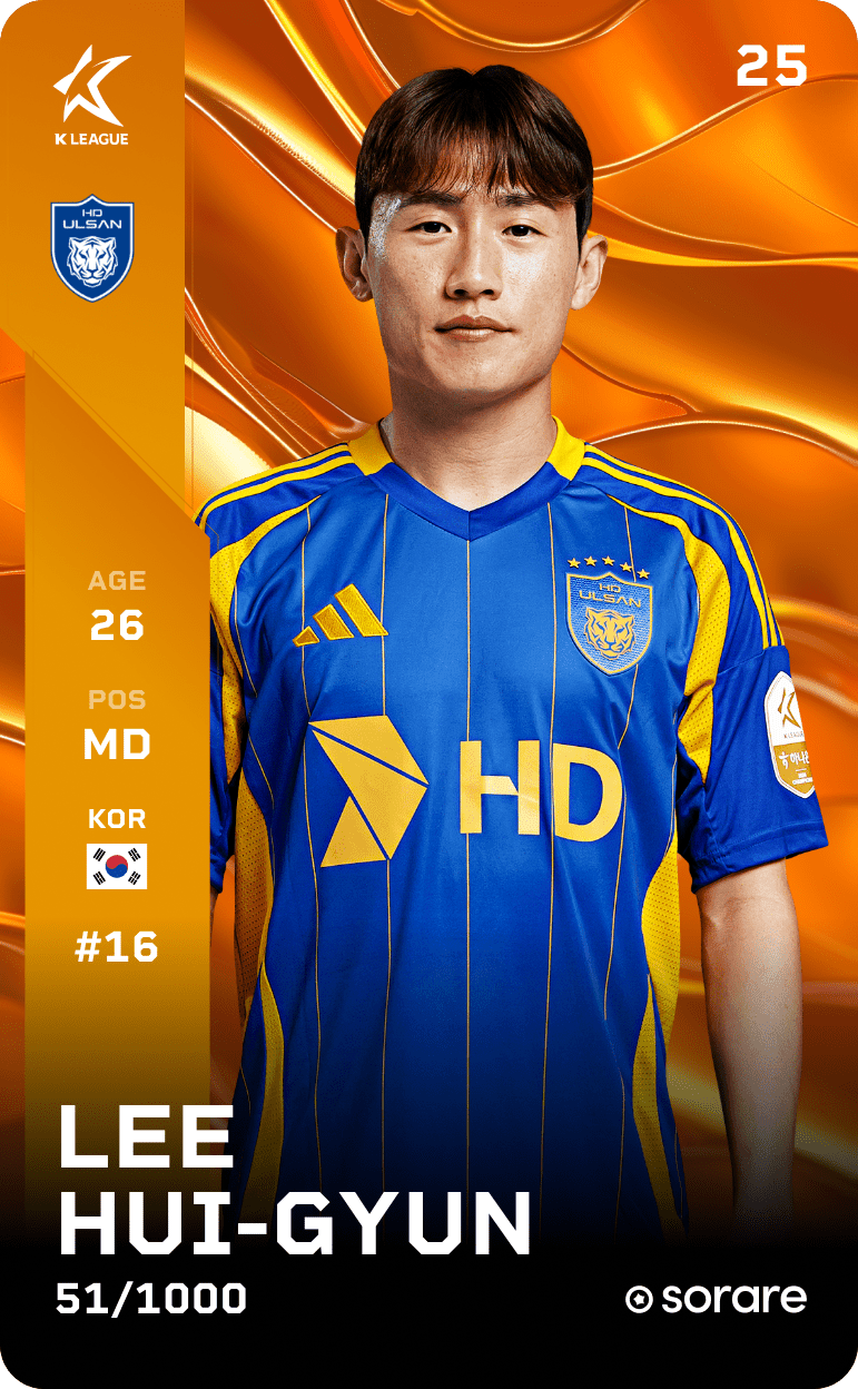 Huigyun LEE 2025-26 • Limited 51/1000